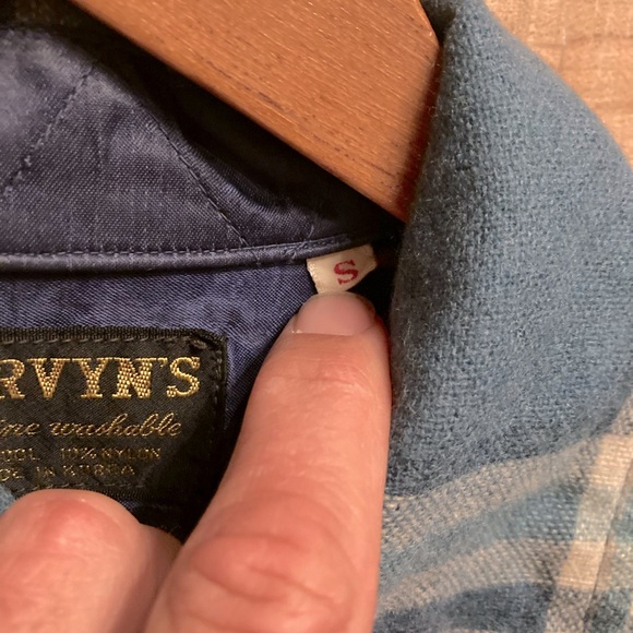 Vintage Mervyn’s brand plaid flannel button up - 1960s? - Picture 5 of 5